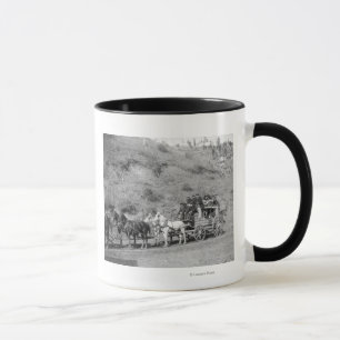 Mug Dernier voyage de la photographie "de car de bois