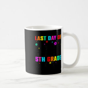 Mug Dernière journée de l'école 2024 2025 5e année Aut