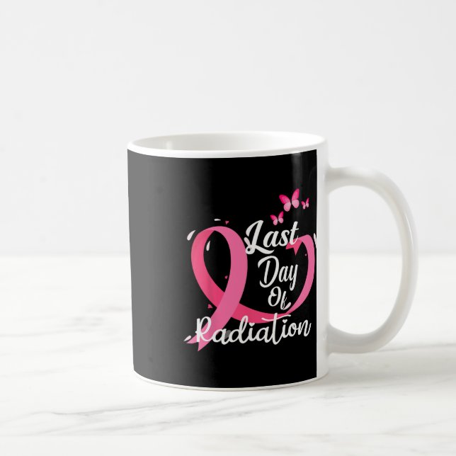 Mug Dernière journée de radiations Traitement Cancer d (Droite)