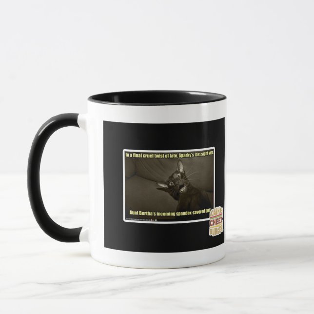 Mug Dernière vue Sparky (Gauche)