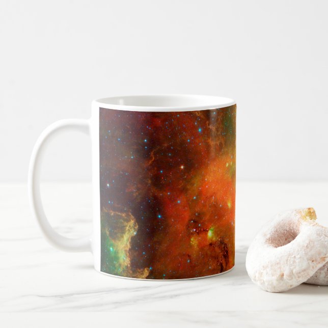 Mug Des Clusters D'Étoiles Dans La Nebula Nord-América (Avec donut)