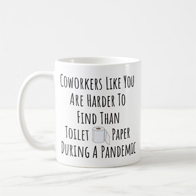 Mug Des Cotravailleurs Comme Vous Sont Plus Difficiles (Gauche)