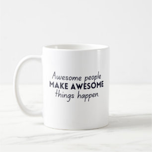 Mug Des Gens Géniaux Font Des Choses Géniales Se Produ