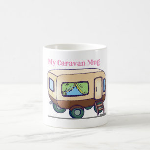 Mug Des grenouilles à café ma caravane camping thé 