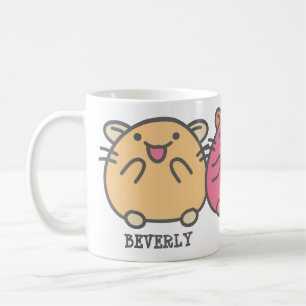 Mug Des hamsters de style Kawaii Cute Personnalisés
