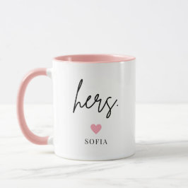 Mug Des Hers Personnalisés et ses nouveaux amoureux de