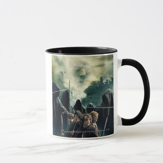 Mug Des hobbits prêts à la bataille (Droite)