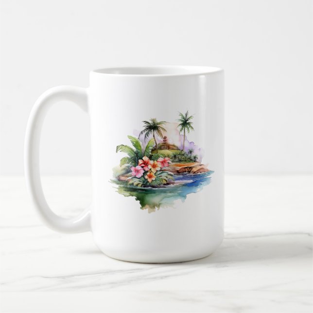 Mug des îles tropicales (Gauche)