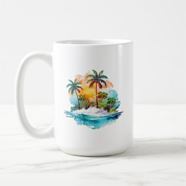 Mug des îles tropicales (Gauche)