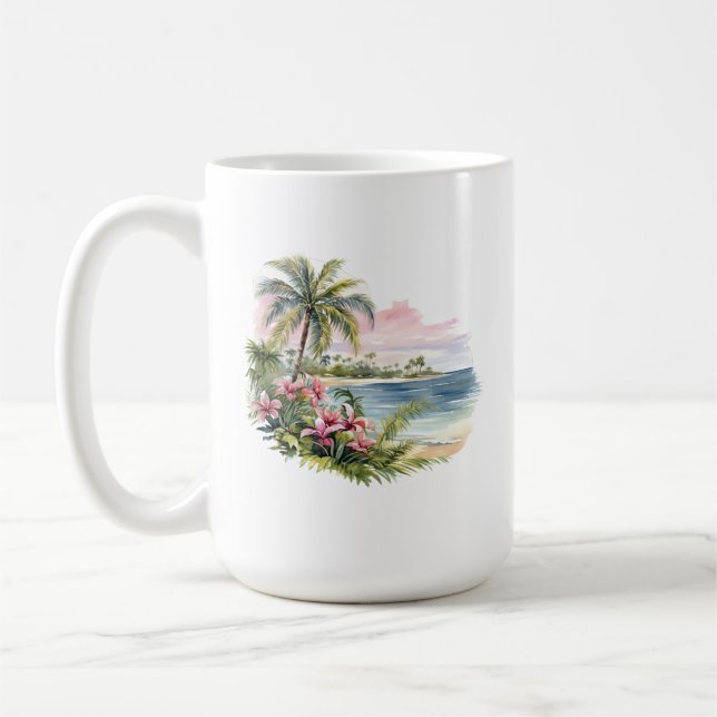 Mug des îles tropicales (Gauche)