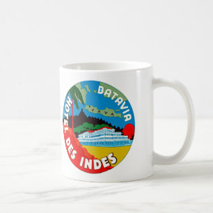 Mug DES Indes d'hôtel de Batavia