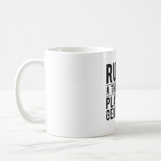 Mug Des joueurs de rugby sarcastiques citent un cadeau (Gauche)