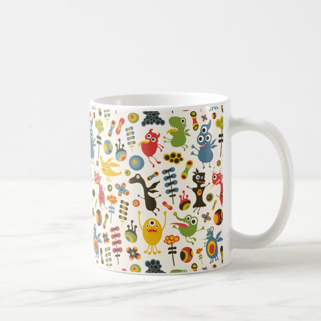 Mug Des monstres heureux (Droite)