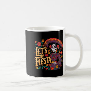 Mug Des morts la catrina crâne de sucre cinq mai
