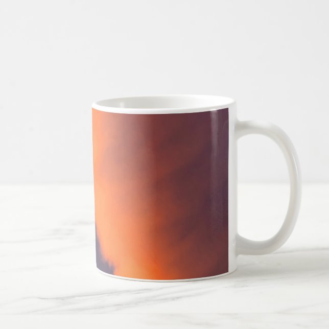 Mug Des nuages magiques et rêvés dans des couleurs rêv (Droite)
