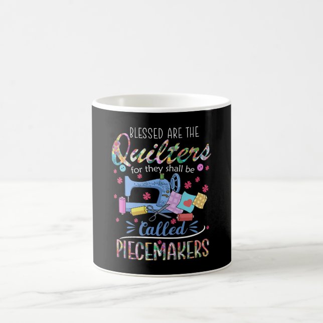 Mug Des Piecemakers Bienheureux Qui Cachent Les Idées  (Centre)