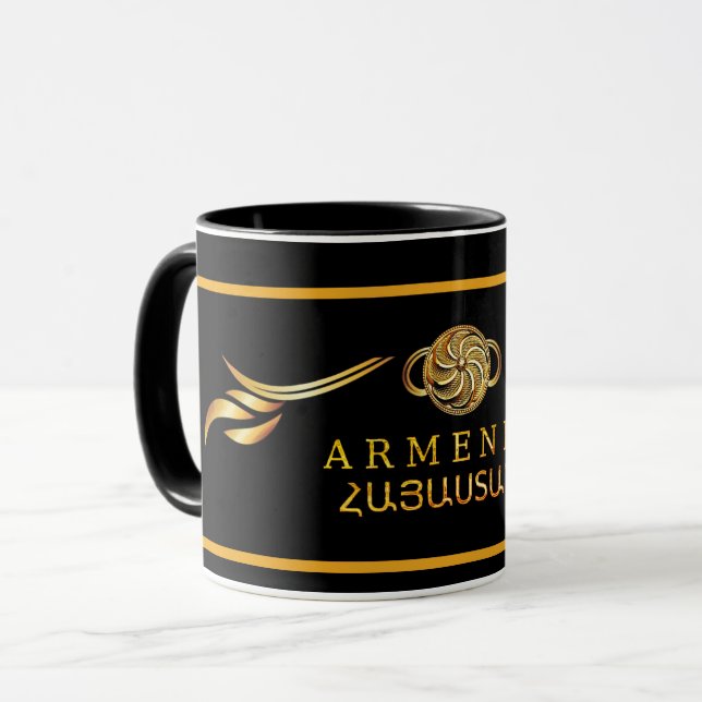 Mug des signes éternels arméniens (Devant gauche)