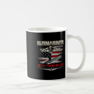 Mug Des Sous-Marins Décèdent Sous Le Patriote Du Servi