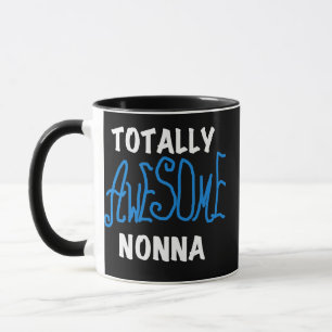 Mug Des T-shirts et cadeaux Nonna Blue totalement géni