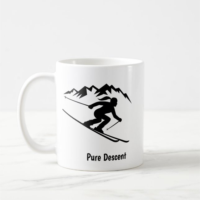 Mug "Descente pure" (Gauche)