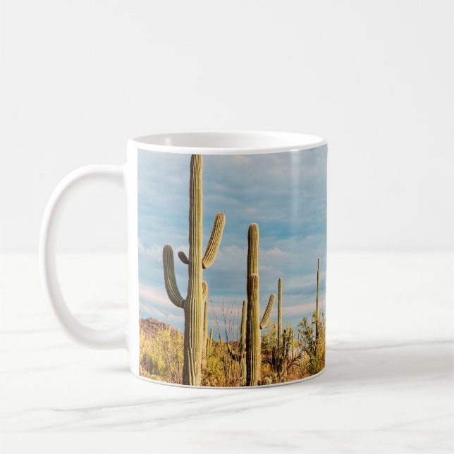 Mug Désert avec les cactus du Saguaro (Gauche)