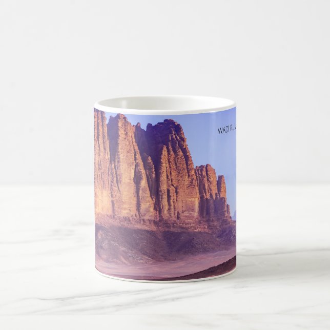 Mug Désert du Wadi Rum en Jordanie, Vacances (Centre)