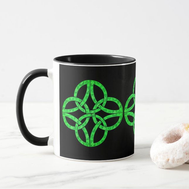 Mug Design celtique (Avec donut)