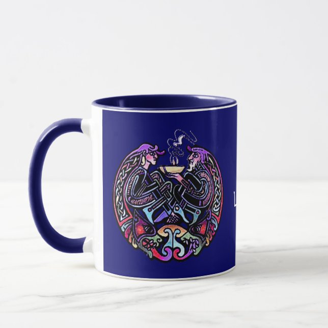 Mug Design d'art celtique (Gauche)