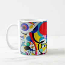 Design d'art moderne Abstrait multicolore 011