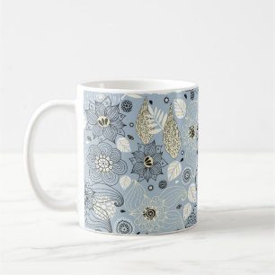 Mug Design d'automne floral