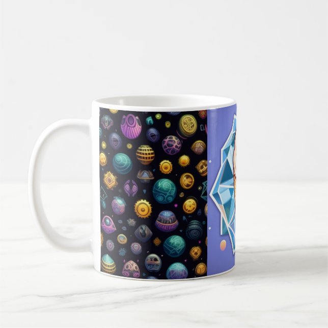 Mug Design de glaces diamant (Gauche)