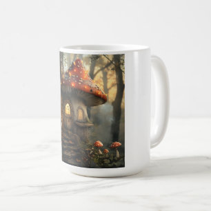 Mug Design de gnome et de champignon