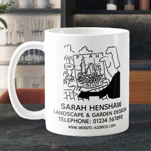 Mug Design de jardin paysager ou concepteur de jardin