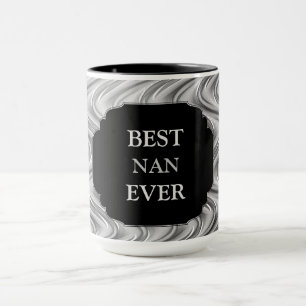 Mug Design de luxe Gold "Best Nan Ever"
