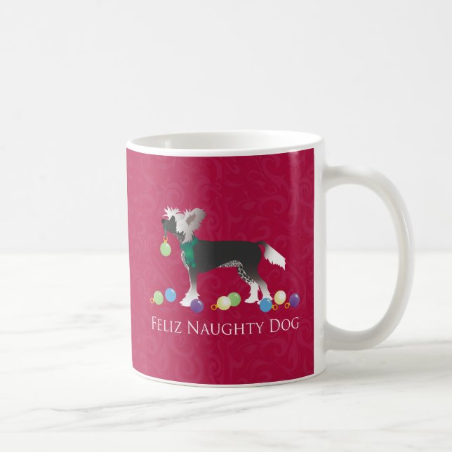 Mug Design de Noël chinois arrêté (Droite)