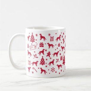 Mug Design de Noël irlandais rouge et blanc