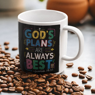 Mug Design Divin : Les Plans De Dieux Sont Toujours Me