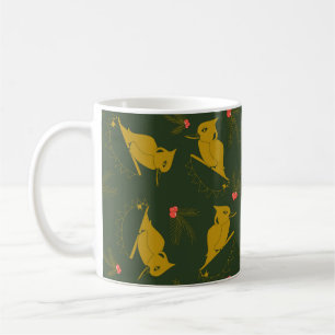 Mug Design Gold et Green Kookaburra