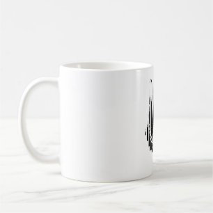 Mug Design graphique de chat cool