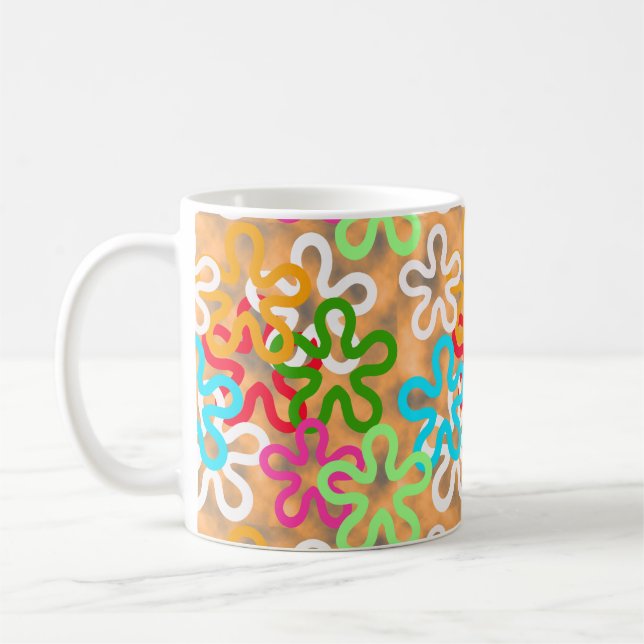 Mug Design Motif africain Ankara (Gauche)