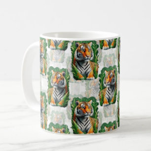 Mug Design Motif de tigre