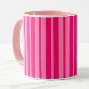 Mug Design Motif léger et rose chaud