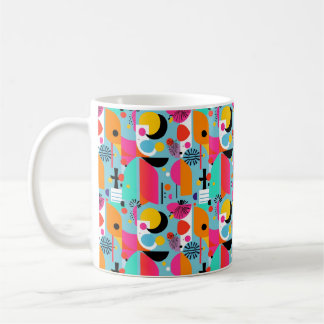 Mug Design motif rétro