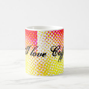 Mug Design Motif rose jaune