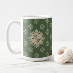 Mug Design stylisé Foulard en Sage Green