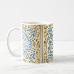 Mug Design vintage doré