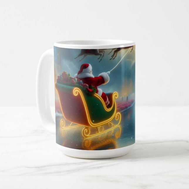 Mug Design Your Personalized Custom Christmas (Devant gauche)
