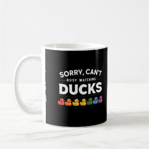 Mug Désolé, je ne peux pas, je suis occupé à regarder