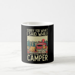 Mug Désolé pour ce que j'ai dit pendant qu'on essayait
