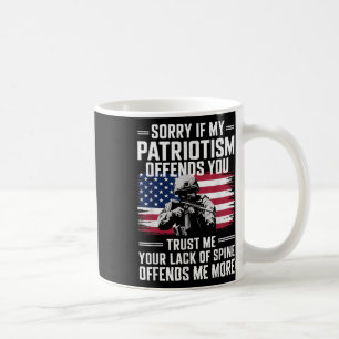 Mug Désolé si mon patriotisme vous offense Fl patrioti